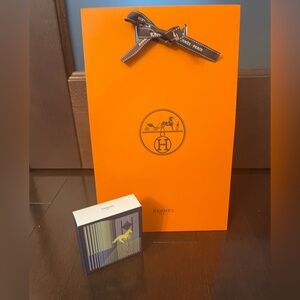 NIB Hermes Luxurious Soap and Hermes Bag
